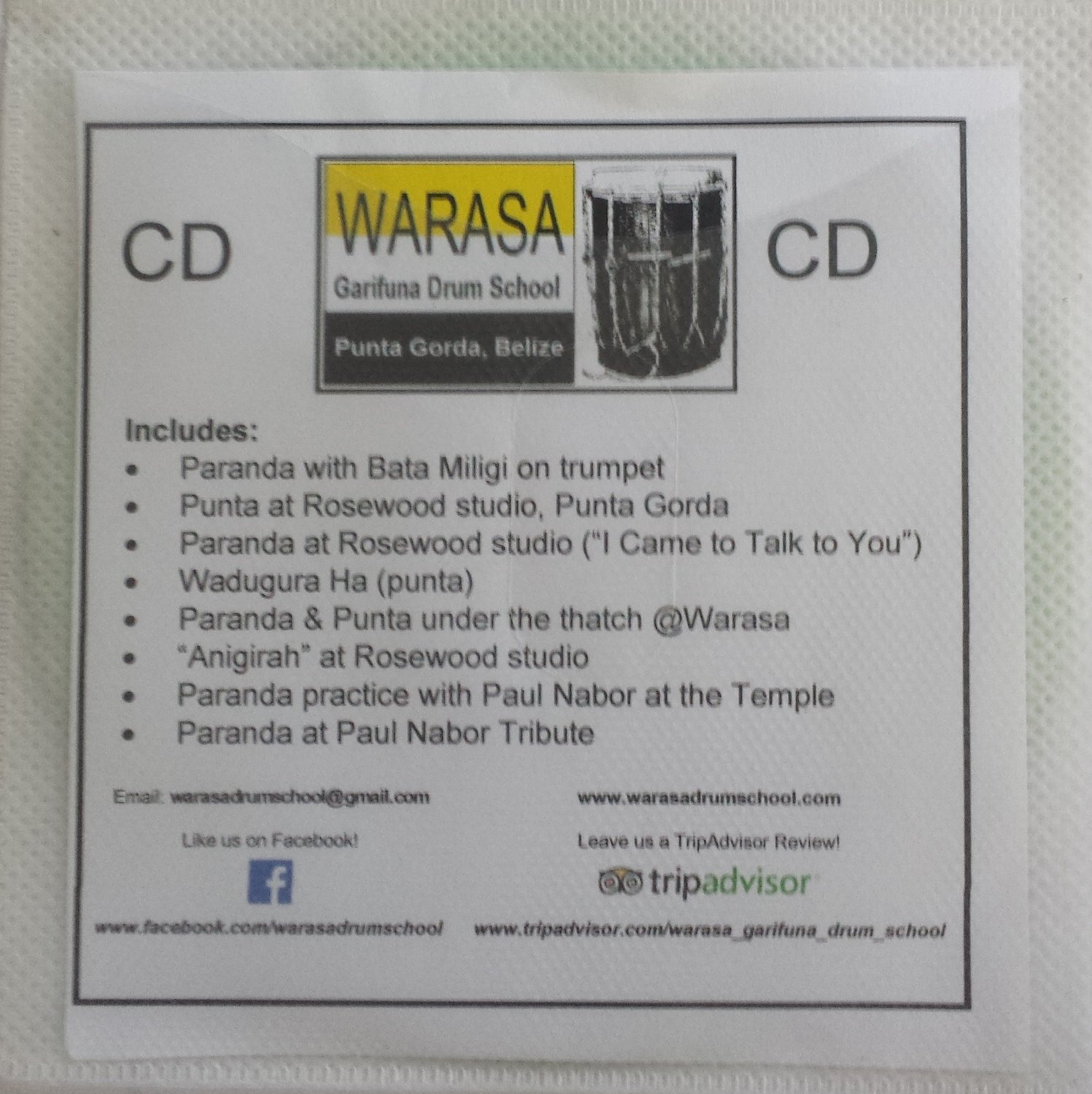 Warasa CDs & DVDs Warasa CDs & DVDs