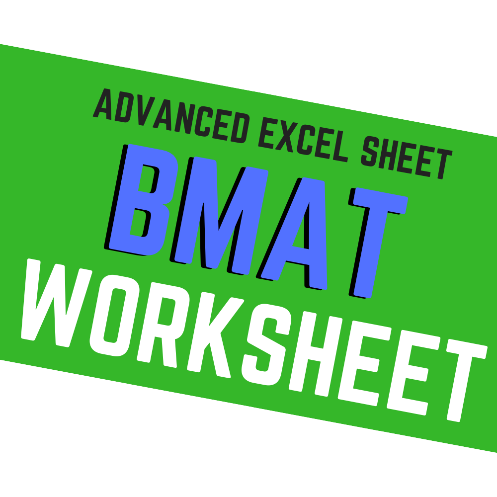 BMAT WORKSHEET 007