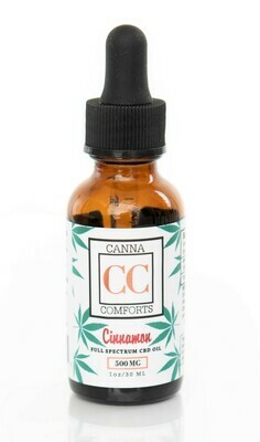 Full Spectrum Cinnamon CBD Oil 500 mg Full Spectrum Cinnamon CBD Oil 500 mg