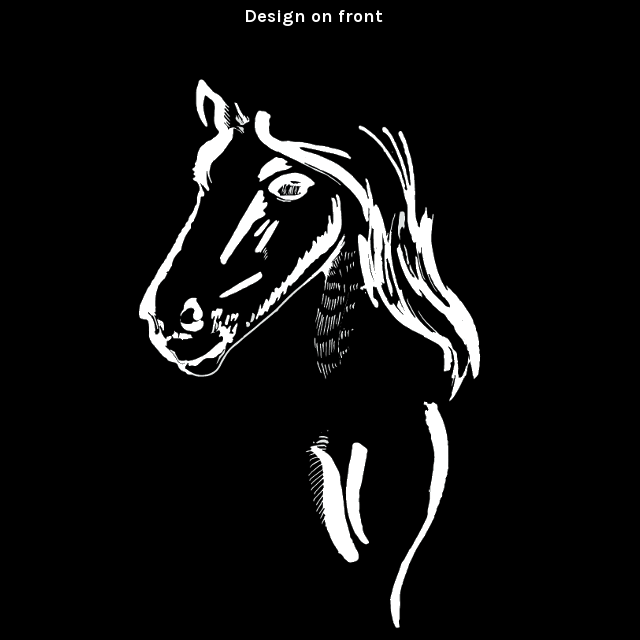 Design on front of shirt