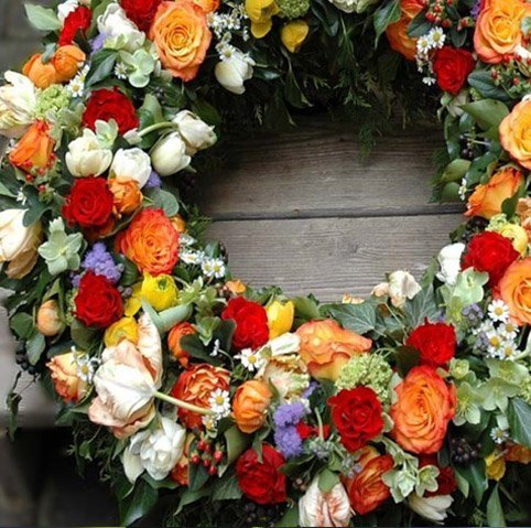 Colourful Wreaths