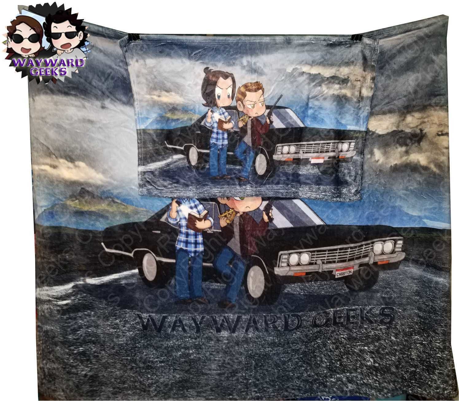 "That Was Scary" Wayward Geeks Super Plush Blanket