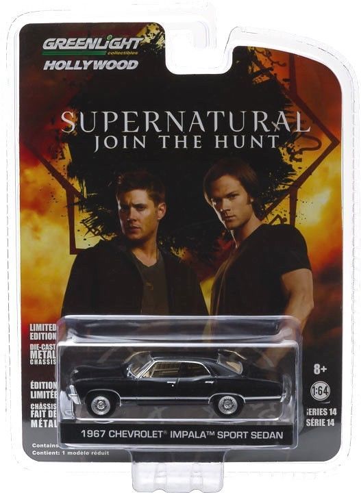Supernatural 1967 "Baby" Impala Greenlight Diecast Vehicle greenlight