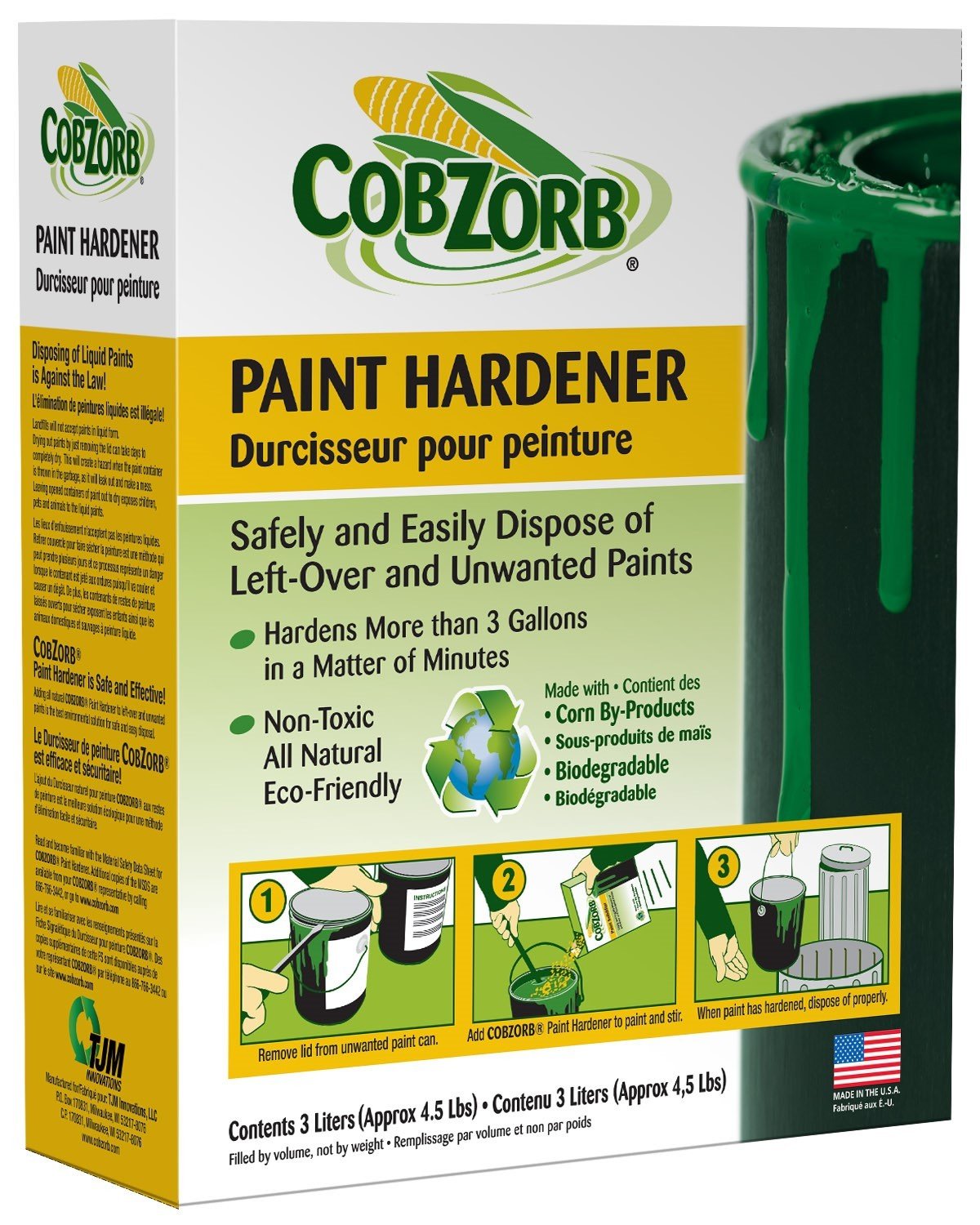 CobZorb® Paint Hardener 4.5 lb. Box CZP-box 4.5-DS