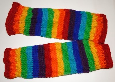 Woolen Rainbow Leg Warmer - Clearance Woolen Rainbow Leg Warmer - Clearance