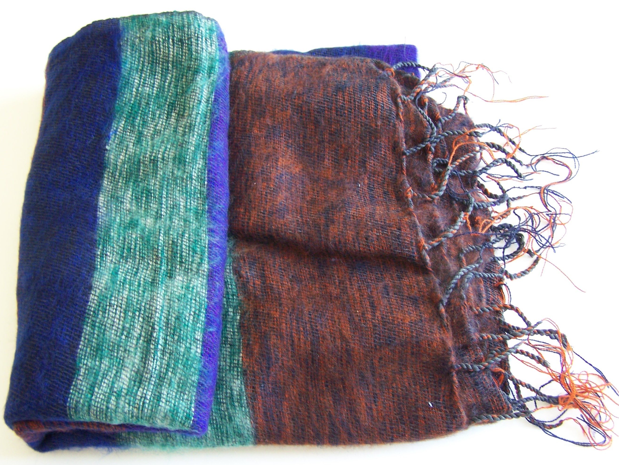 Hand Loom Woolen Shawl 100-8317