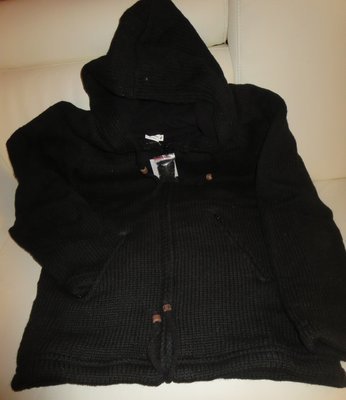 Woolen Jacket - Black - Clearance Woolen Jacket - Black - Clearance