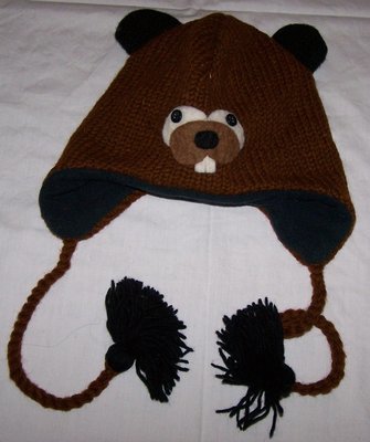 Hand Knitted Woolen Animal Design Hat Hand Knitted Woolen Animal Design Hat