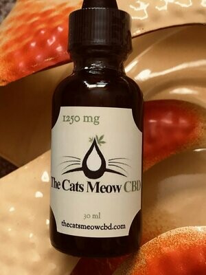 CLEARANCE 1250 mg CBD - MCT Oil (30 ml) CLEARANCE 1250 mg CBD - MCT Oil (30 ml)