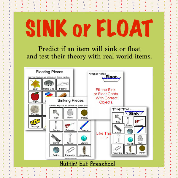 Things That Float and Things That Don’t – Sink or Float Science Center 00027