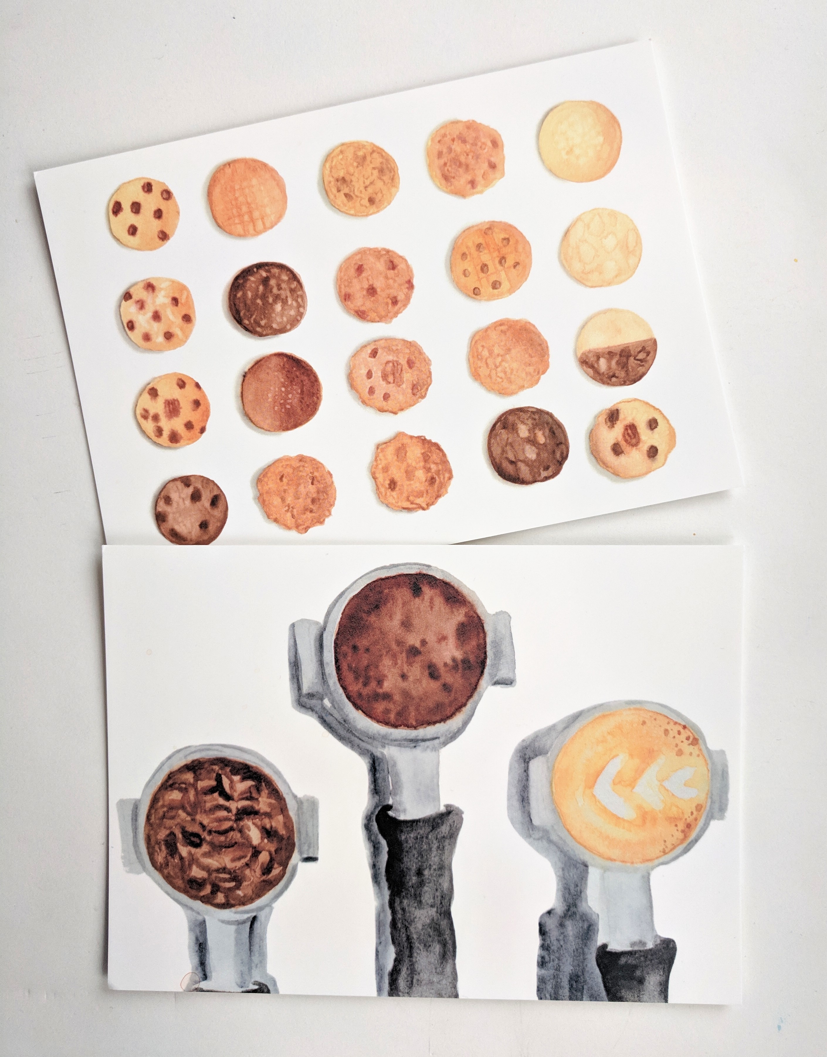 Watercolor Postcards - Assorted, Pick Any 4