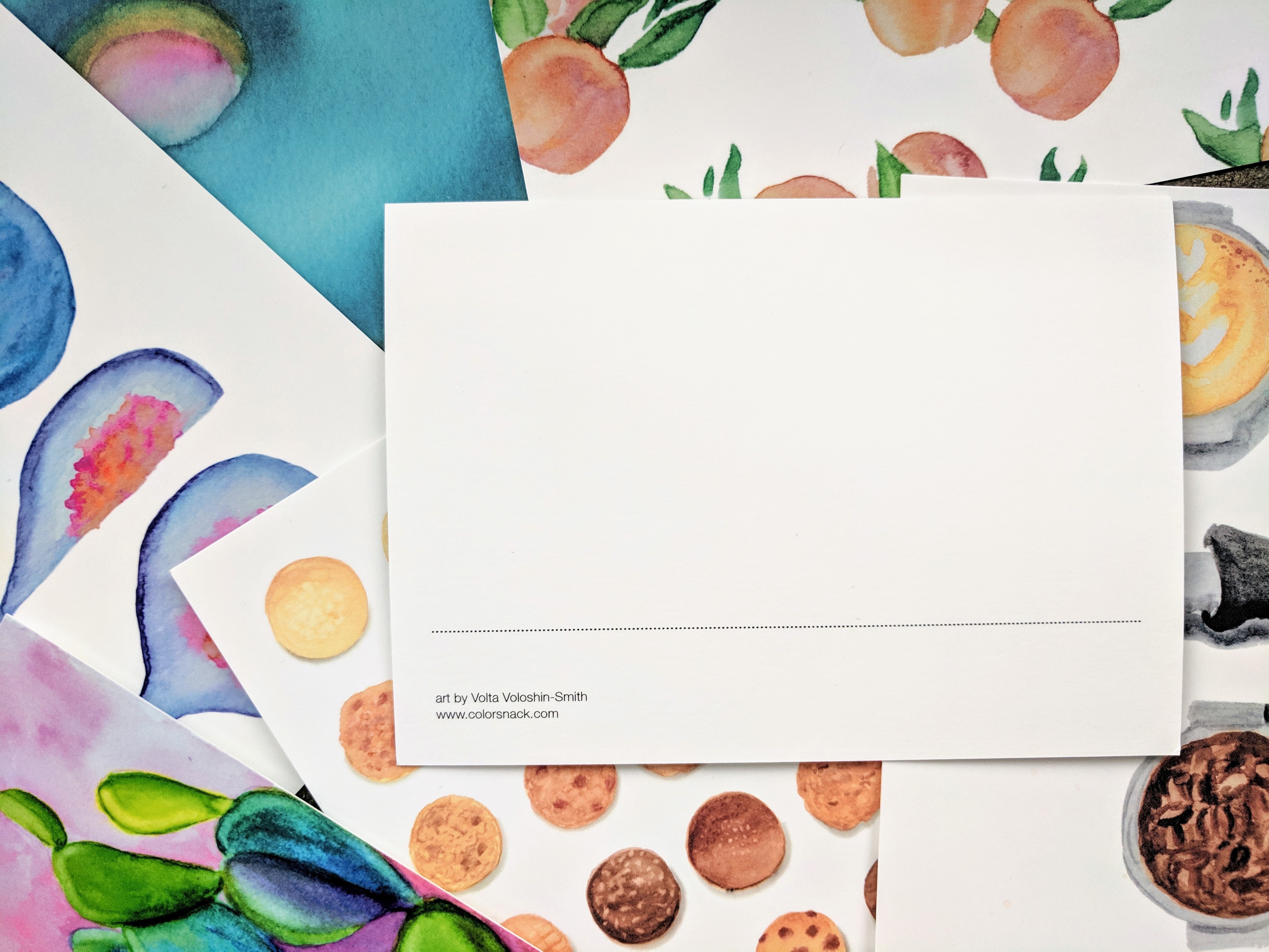 Watercolor Postcards - Assorted, Pick Any 4
