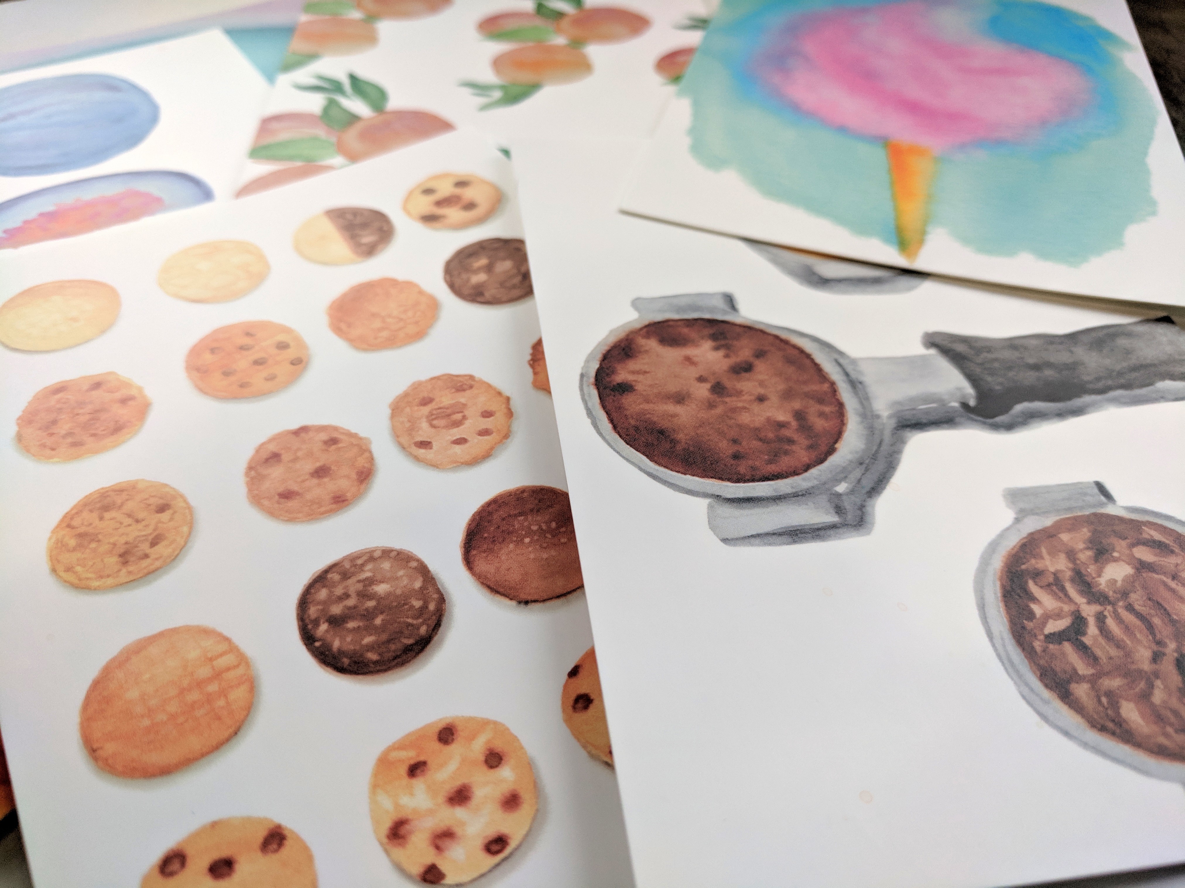 Watercolor Postcards - Assorted, Pick Any 4