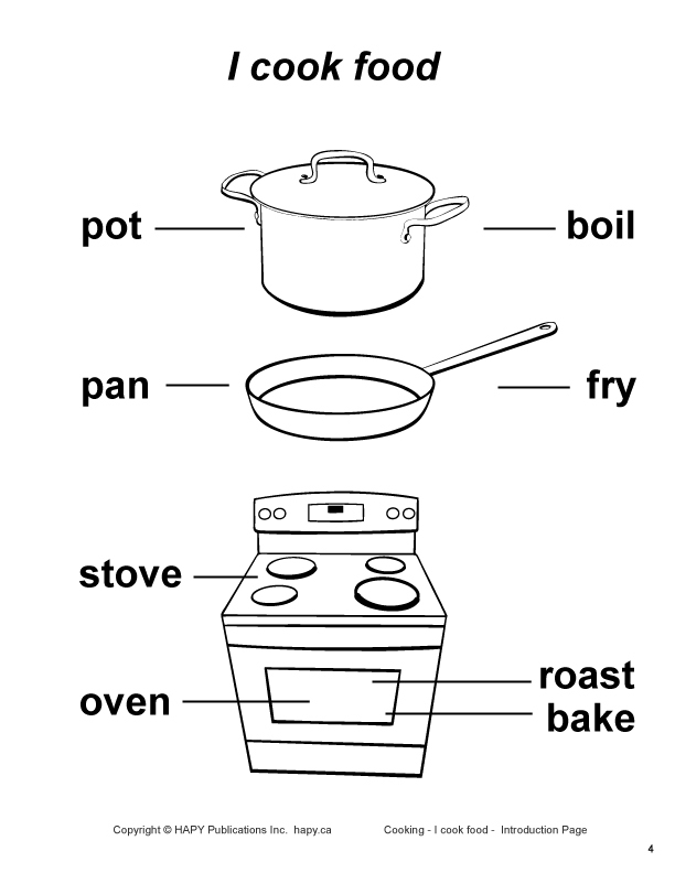 Cooking - I cook food