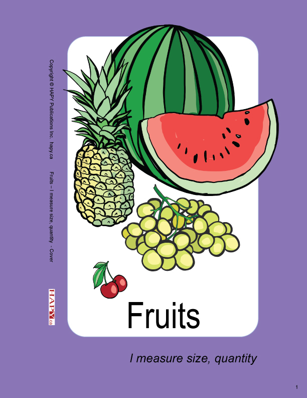 Fruits - I measure size, quantity 00002-H-VDoD-F