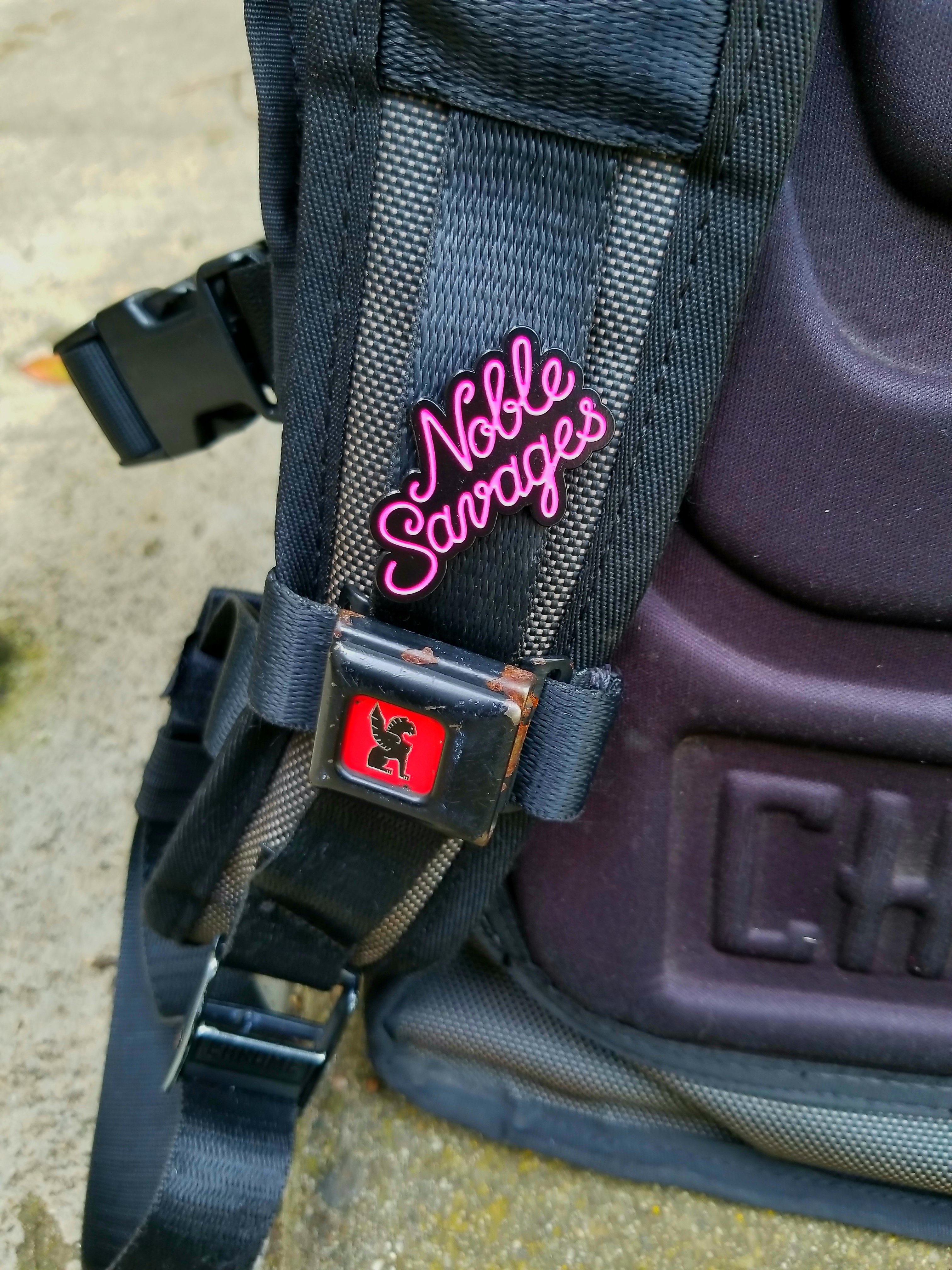 Neon Sign Lapel Pin