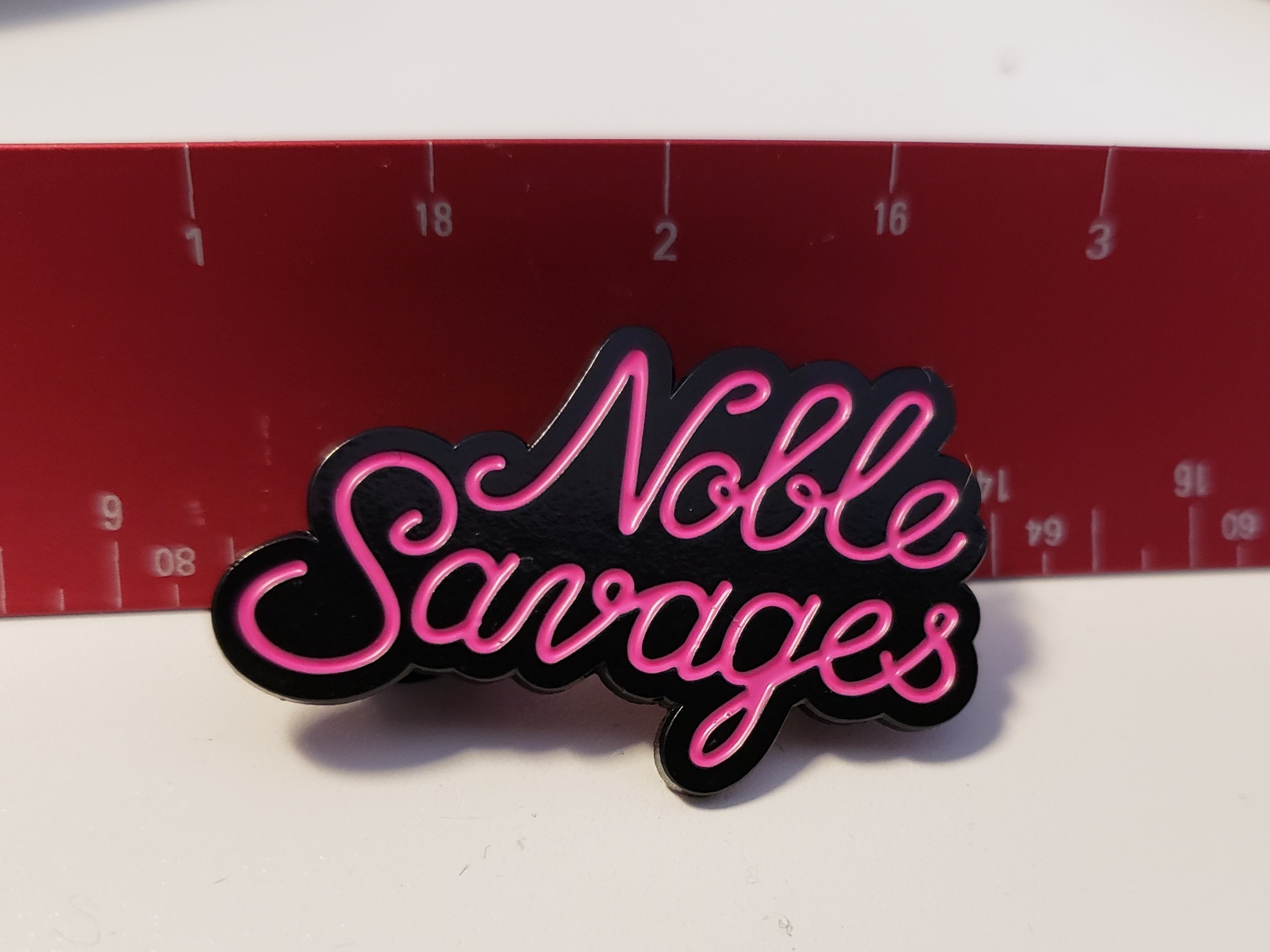 Neon Sign Lapel Pin