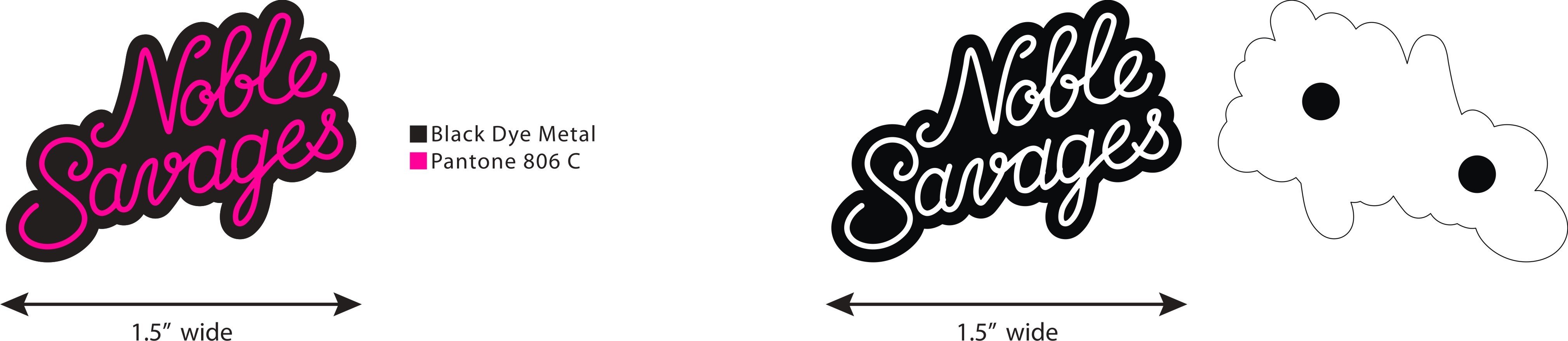 Neon Sign Lapel Pin