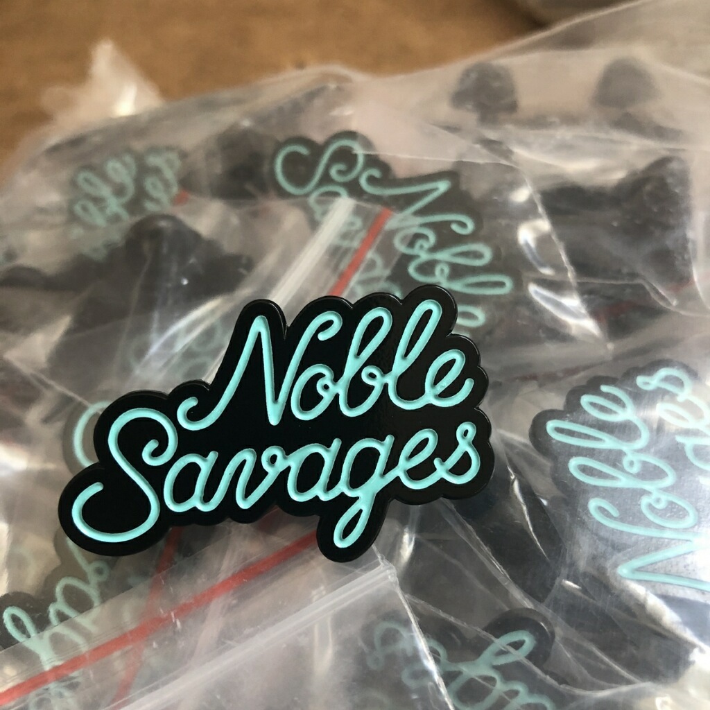 Neon Sign Lapel Pin