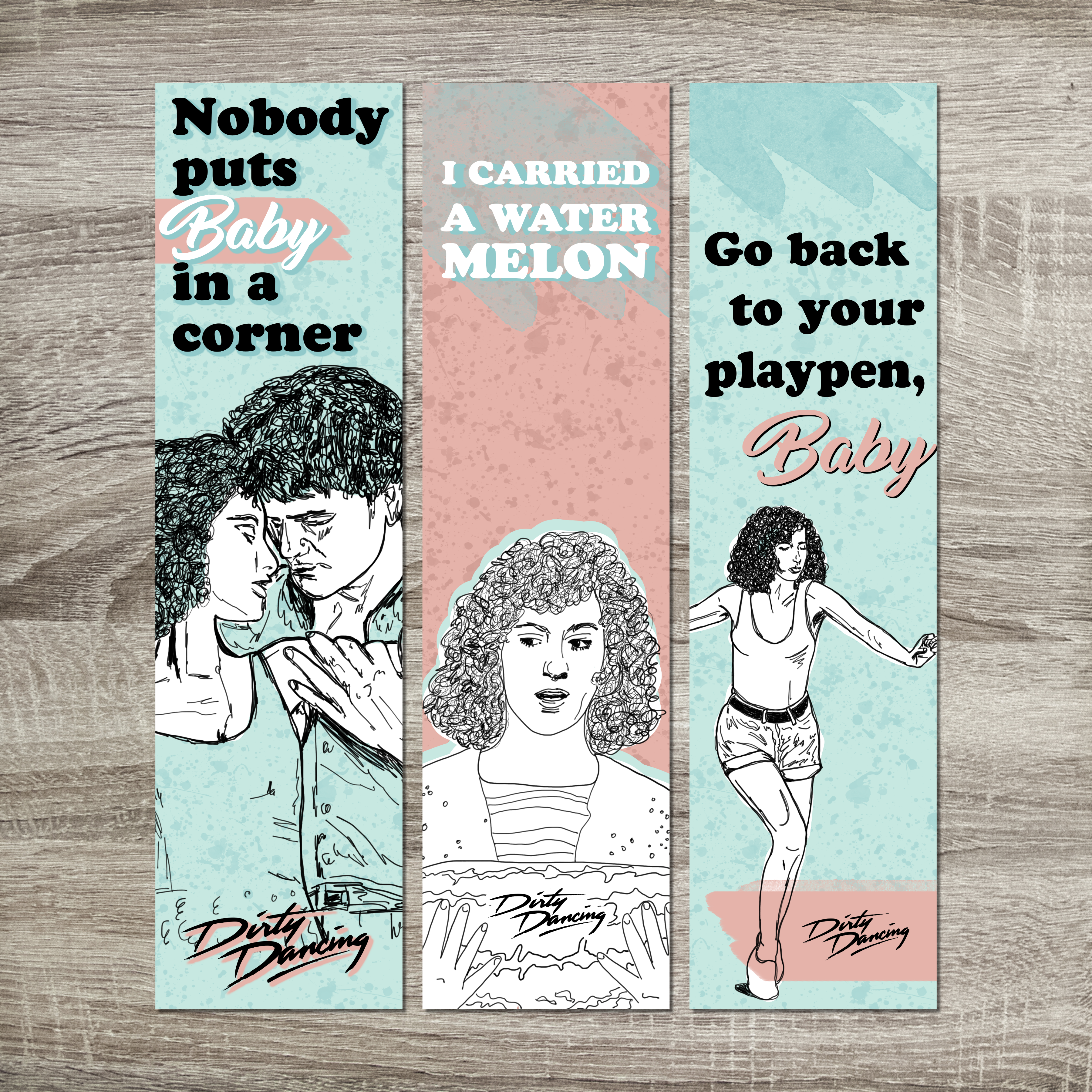 Dirty Dancing Bookmarks