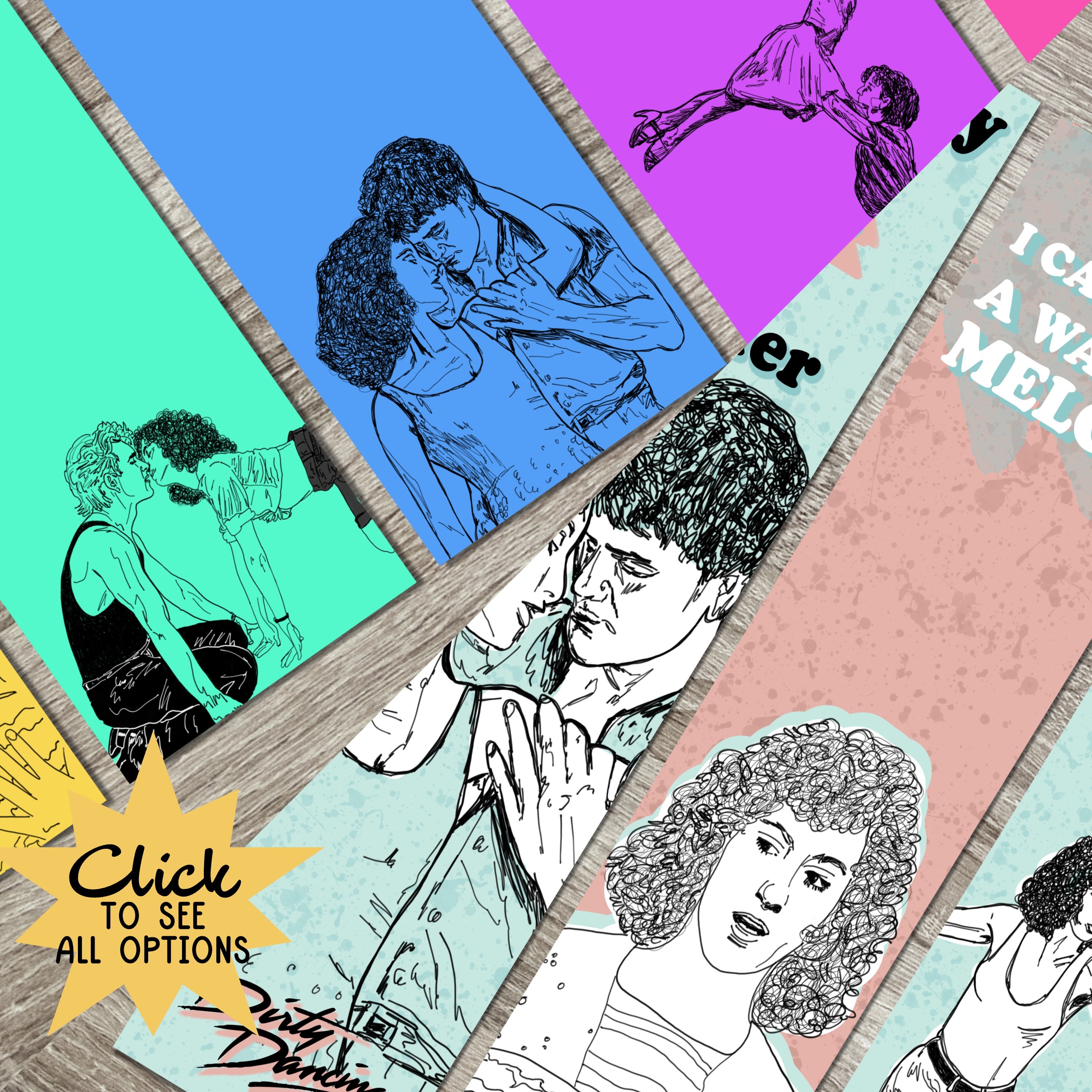 Dirty Dancing Bookmarks 00019