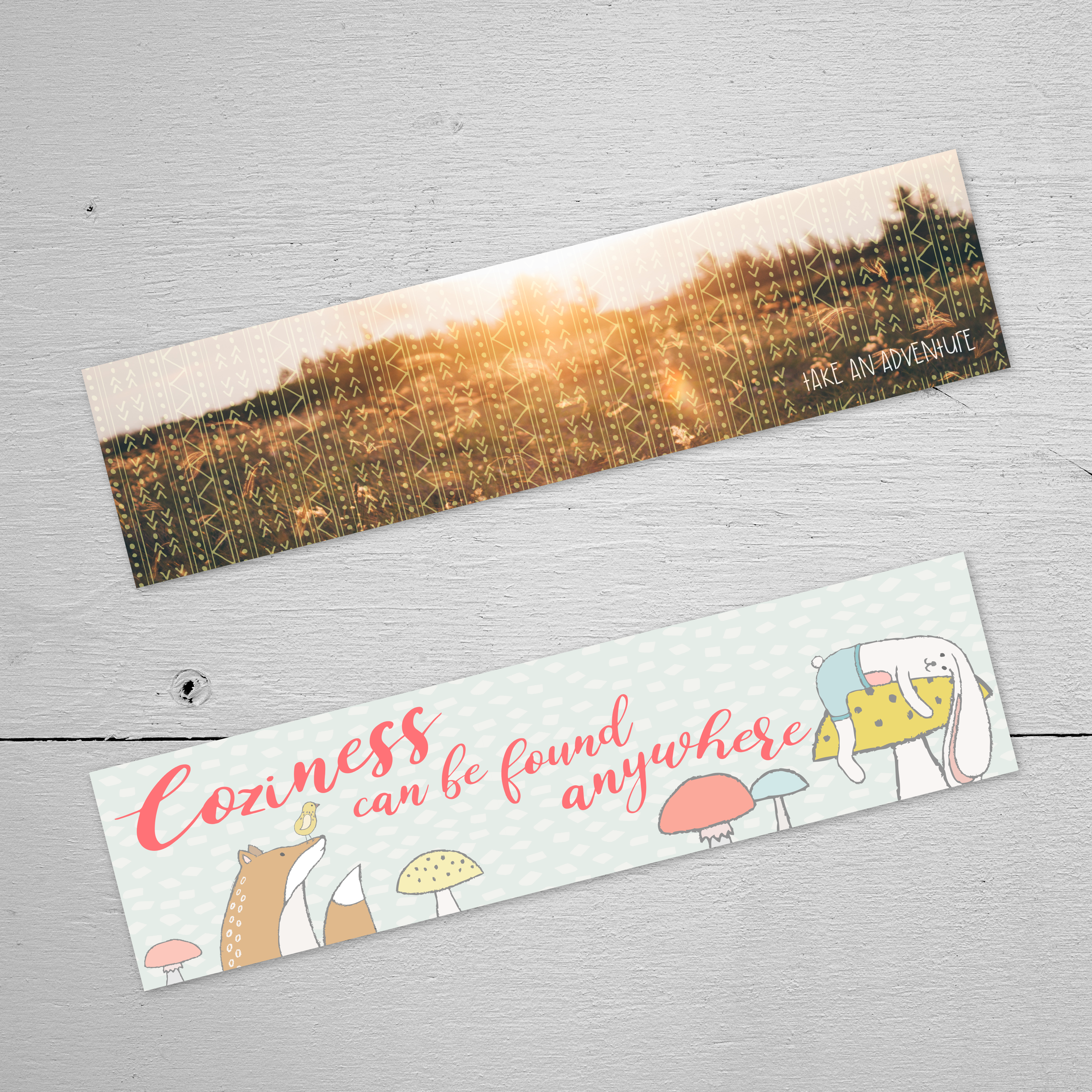 Adventurous Spirit Bookmarks