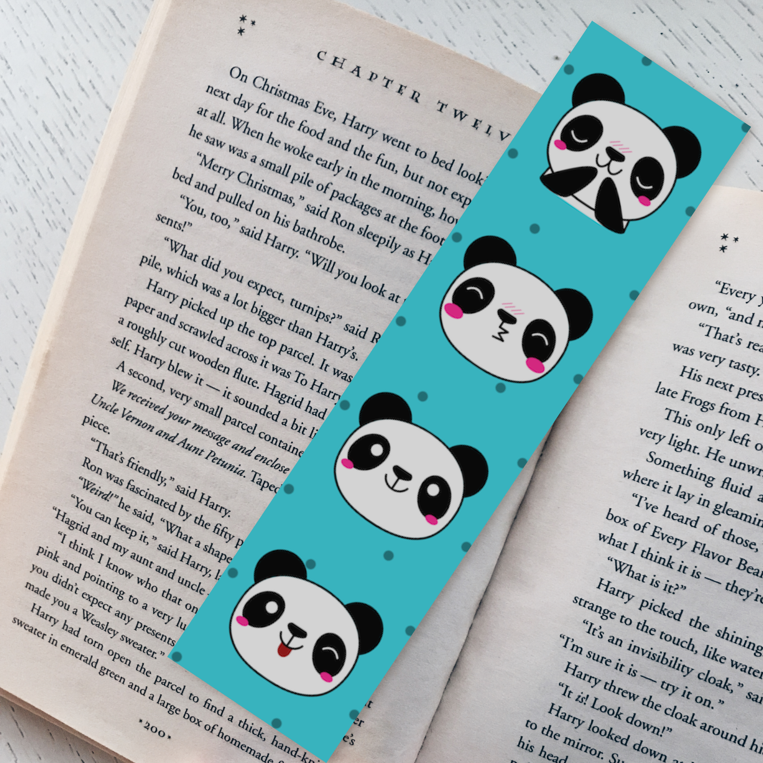 Panda Face Pattern