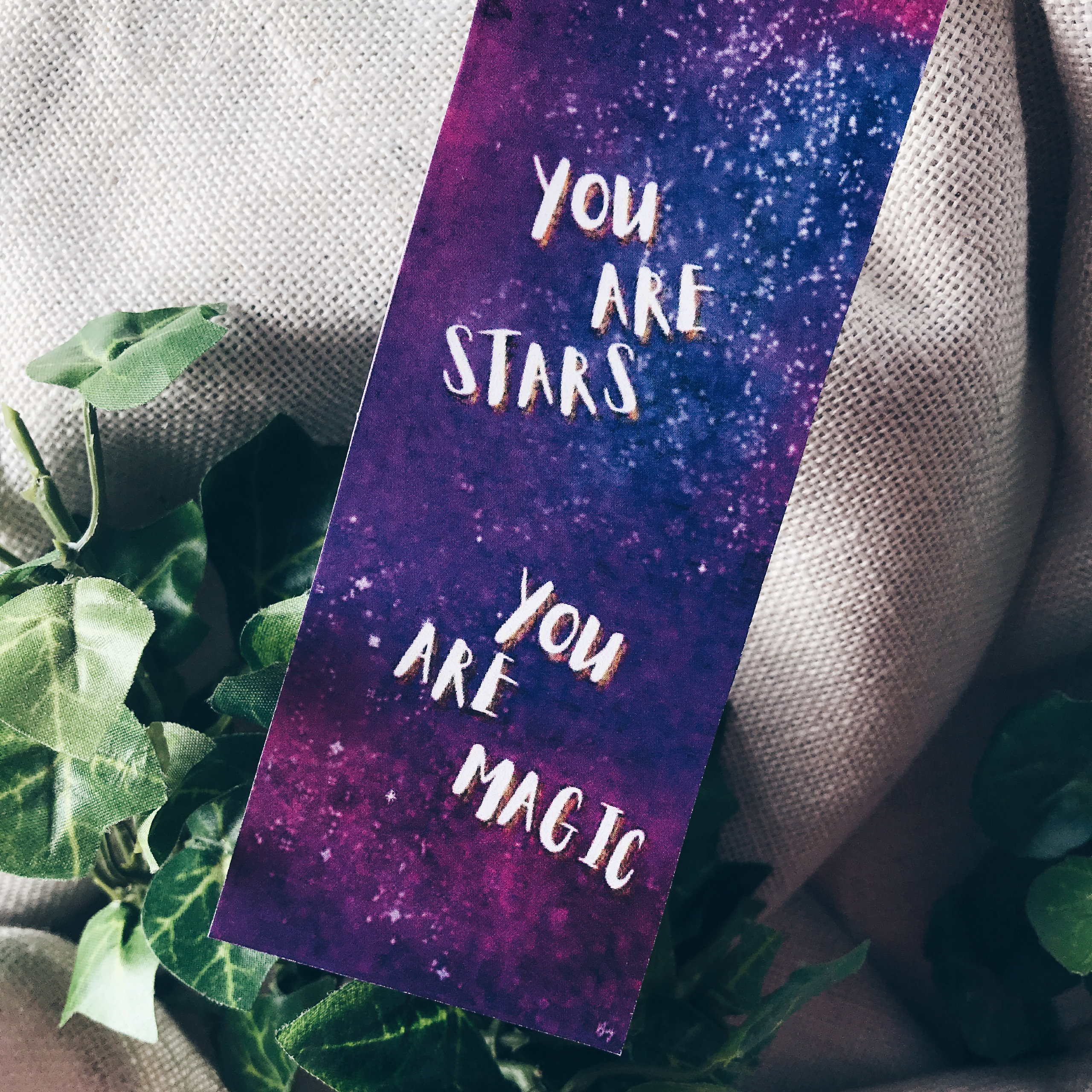 "You are stars, you are magic"