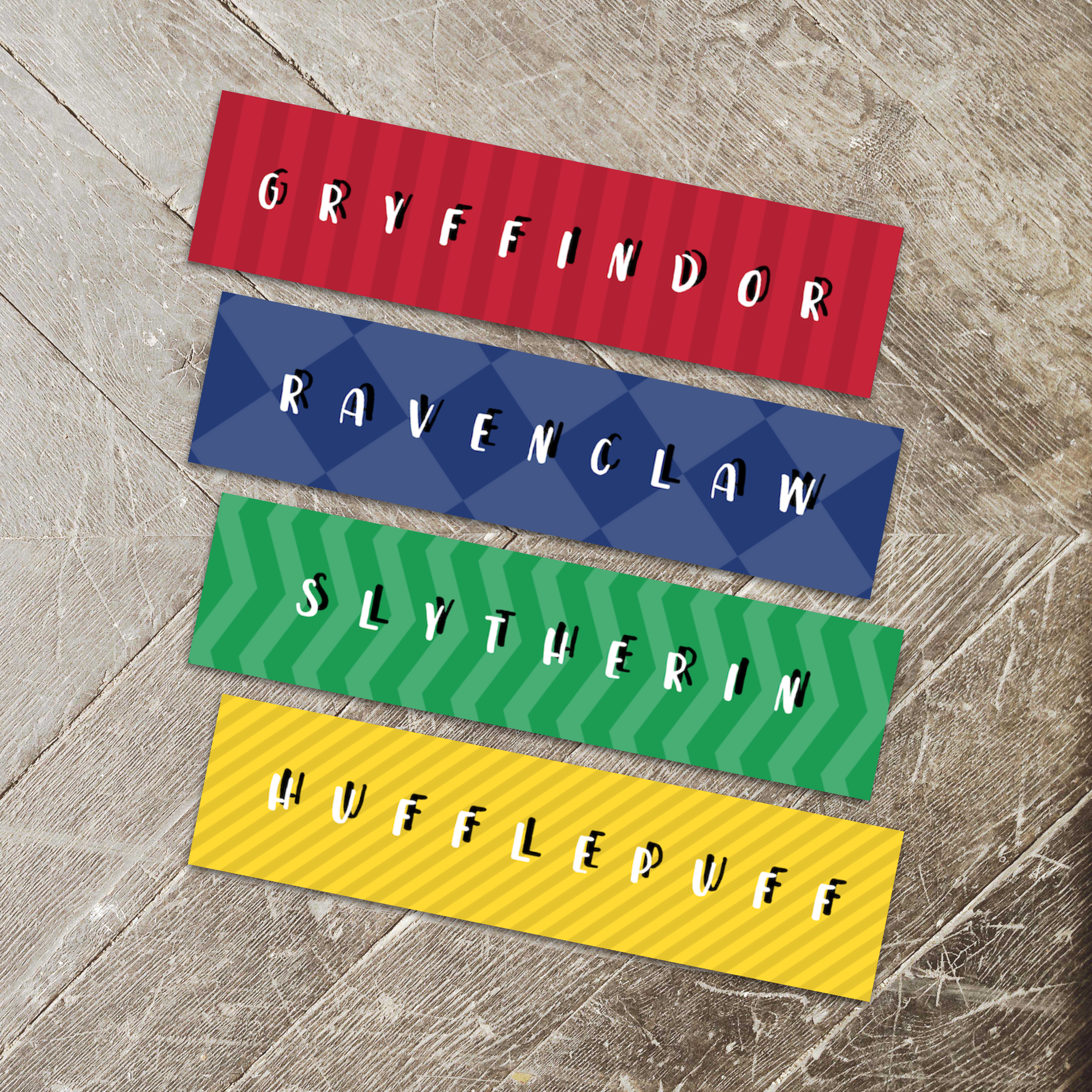 Harry Potter Simple House Bookmarks 122114-13