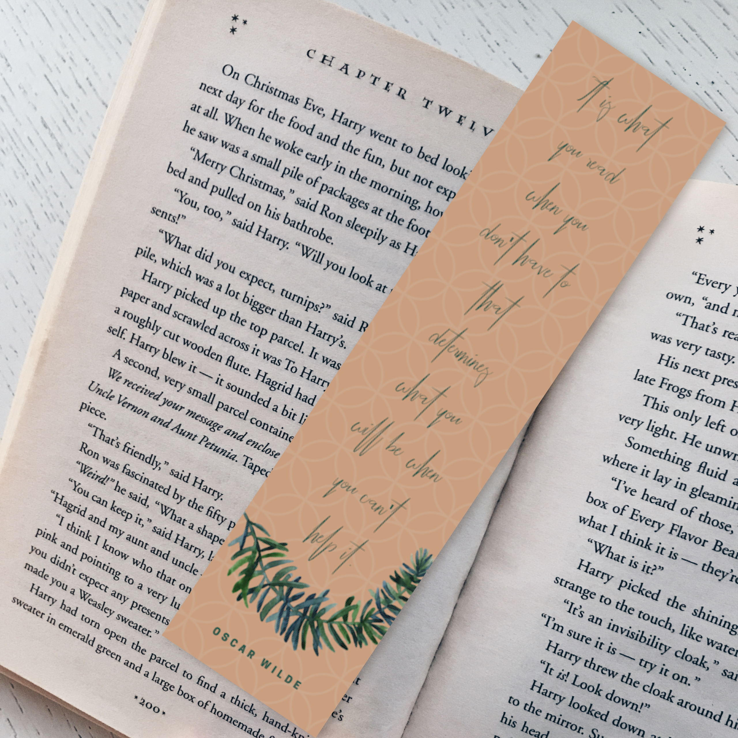 Oscar Wilde Bookmark 122114-36