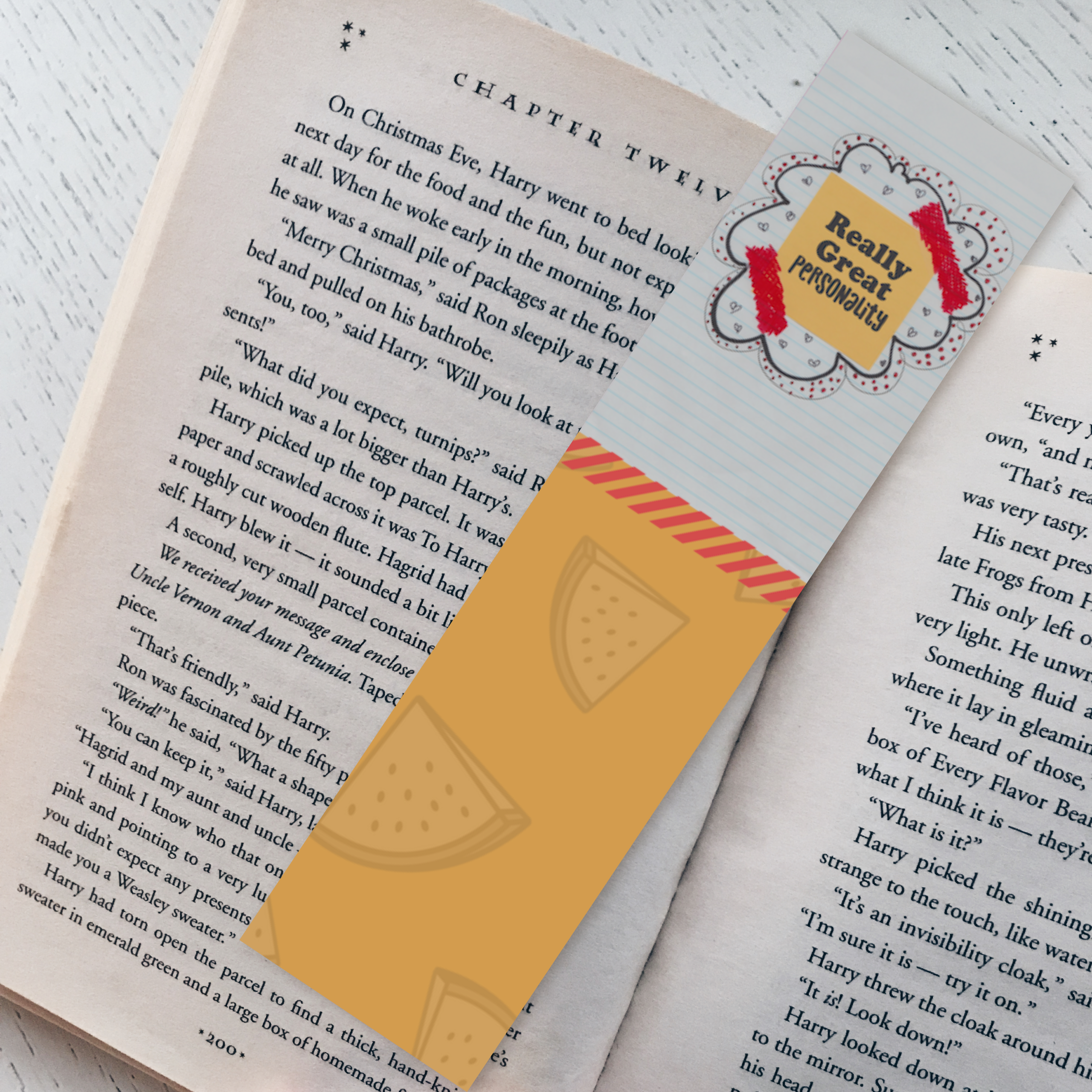 "Really Great Personality" Bookmark