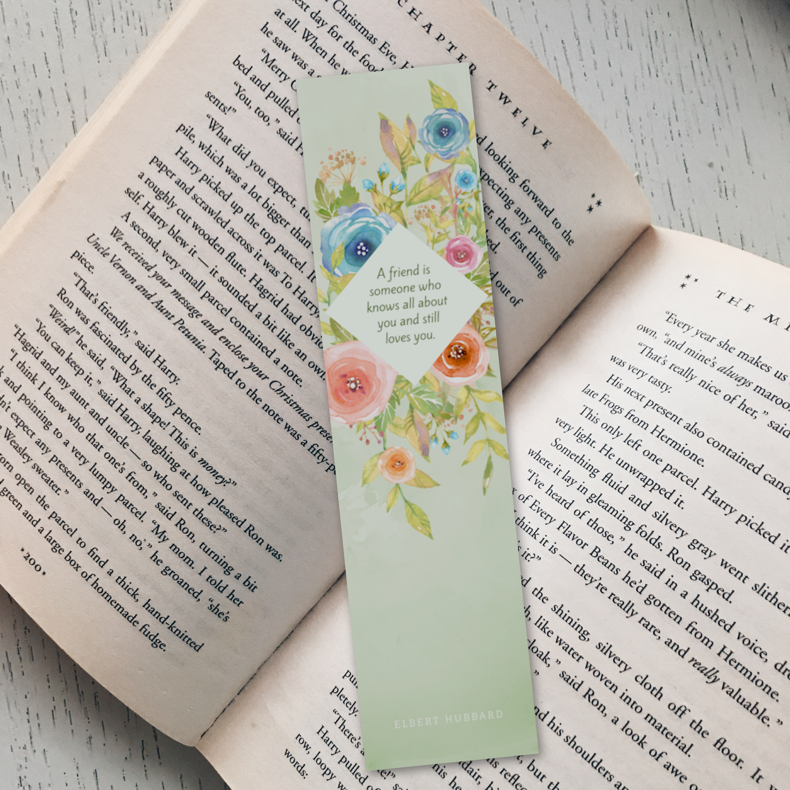 Friend Quote Bookmark 122114-40