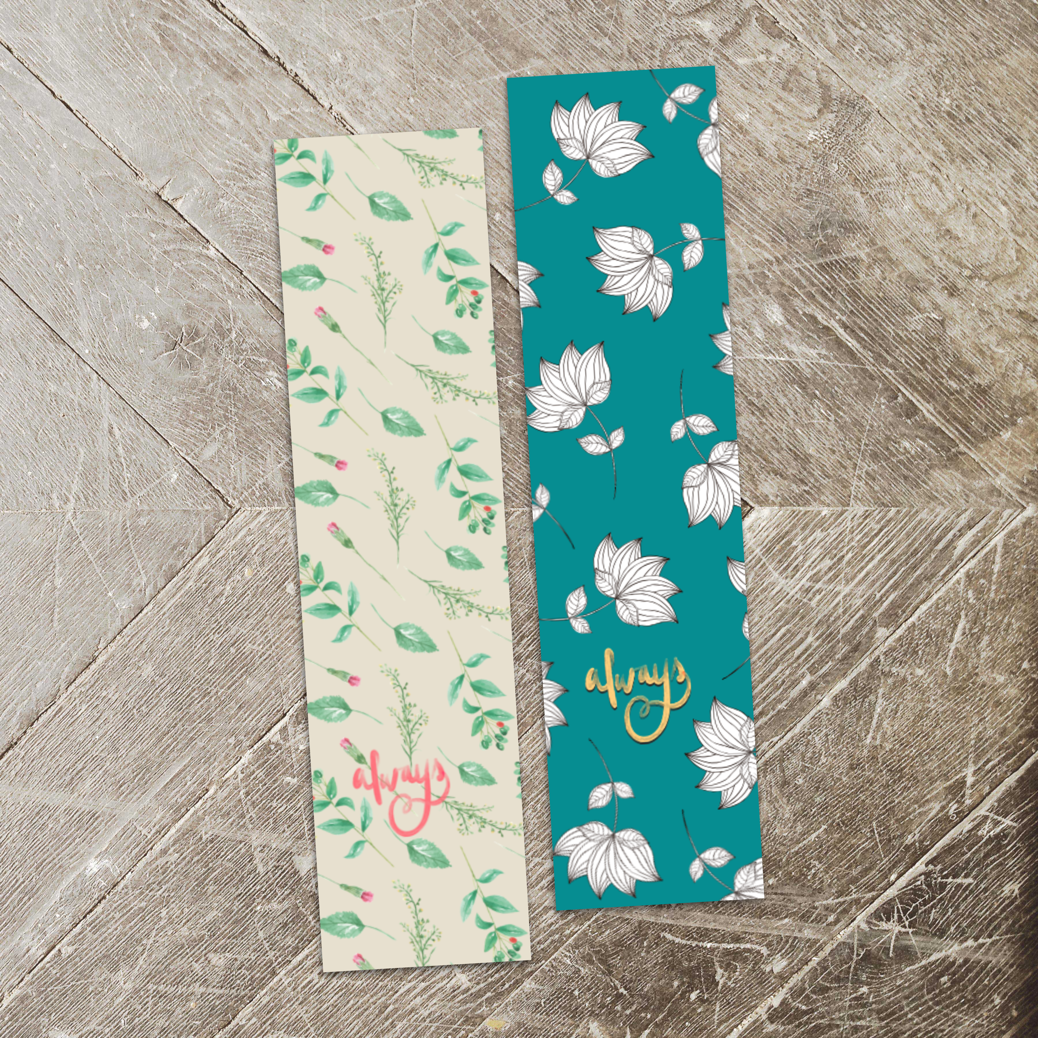 Harry Potter "Always" and Platform 9 3/4 Bookmarks