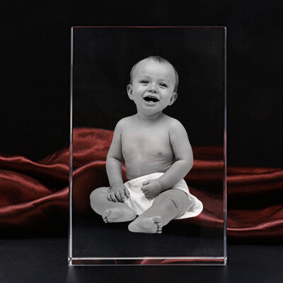 Baby Portrait Photo Crystal Gift – Large Baby Portrait Photo Crystal Gift – Large