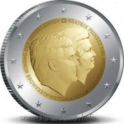 2 евро Нидерланды 2014 г. Двойной портрет 00243