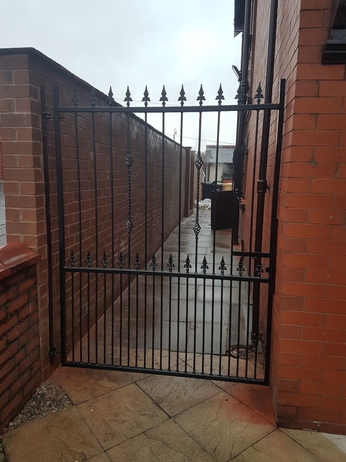 Steel Metal Gate Side Gate Pedestrian Gate Door