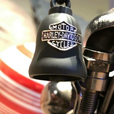Harley-Davidson campanilla b/&s logotipo Ride Bell amuleto