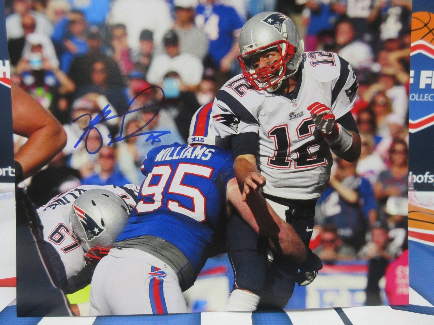 FRED JACKSON STEVIE JOHNSON KYLE WILLIAMS SIGNED BILLS, 47% OFF