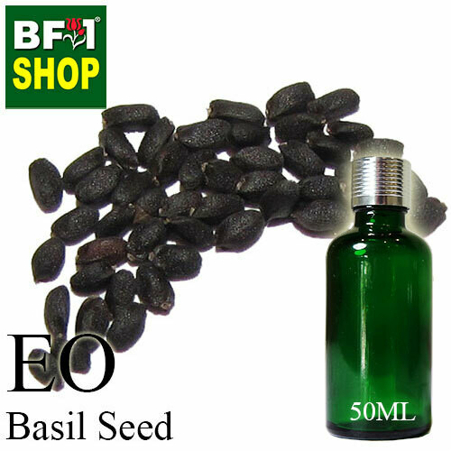 Essential Oil - Basil Seed ( Ocimum Basilcum ) - 50ml Essential Oil - Basil Seed ( Ocimum Basilcum ) - 50ml
