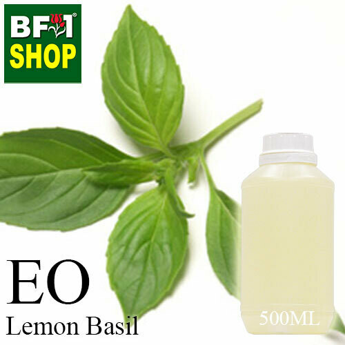 Essential Oil - Basil - Lemon Basil ( Citriodorum Basil ) - 500ml Essential Oil - Basil - Lemon Basil ( Citriodorum Basil ) - 500ml