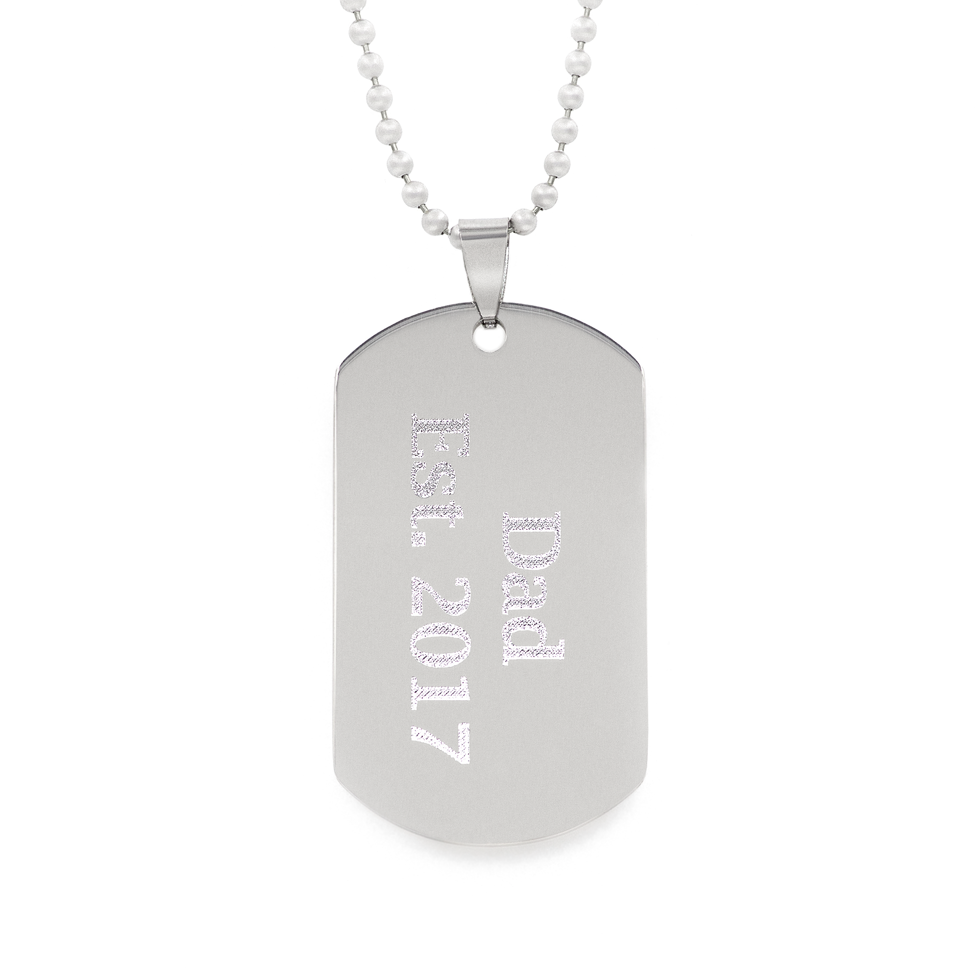 Stainless Steel Dog Tag