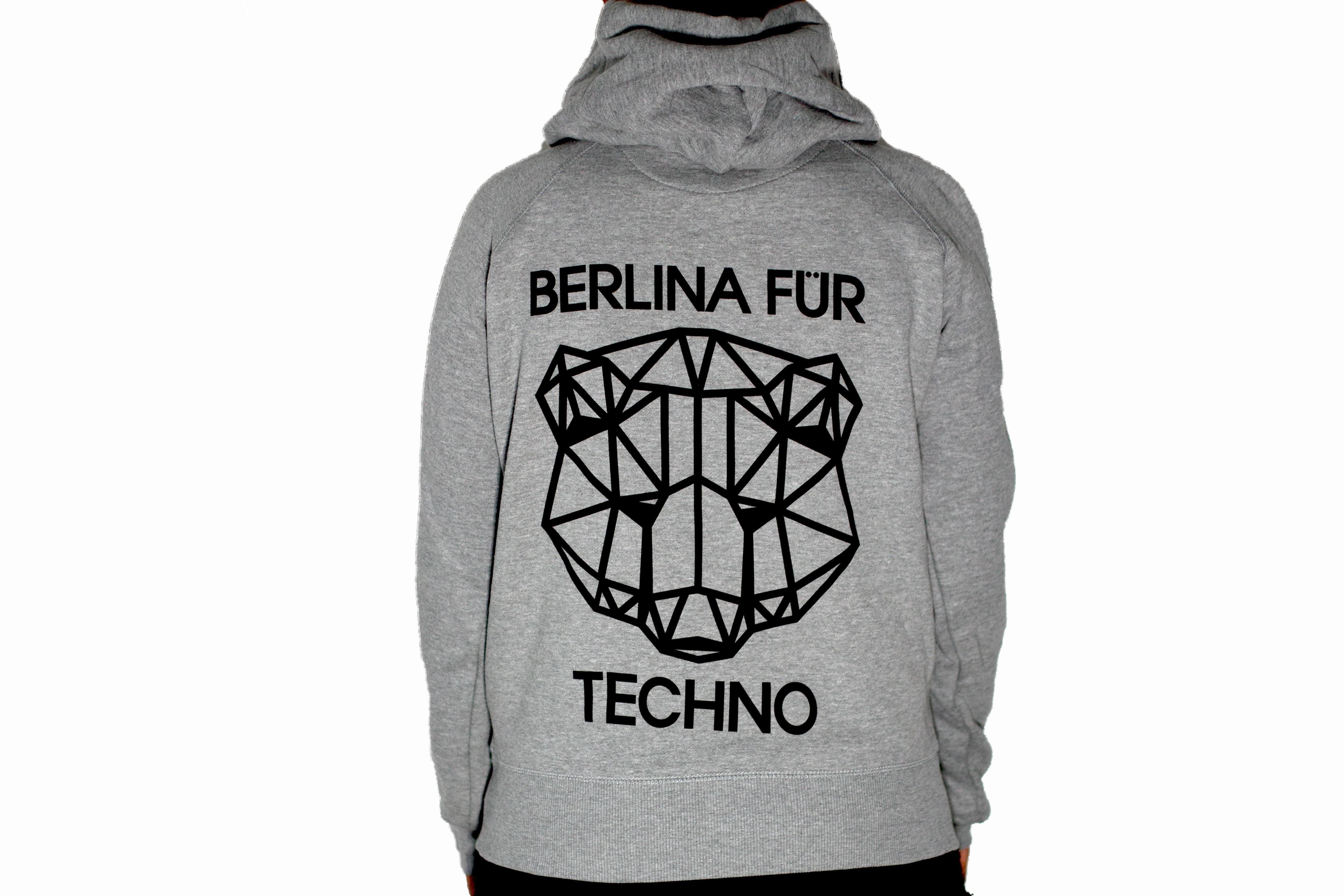 Hoodie „BerlinaFürTechno“