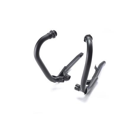 BOBBER EXHAUST HEADER - BLACK BOBBER EXHAUST HEADER - BLACK