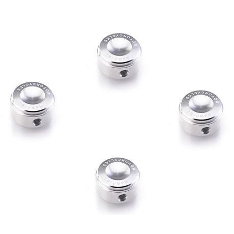 CLEAR BILLET HEAD BOLT COVERS CLEAR BILLET HEAD BOLT COVERS