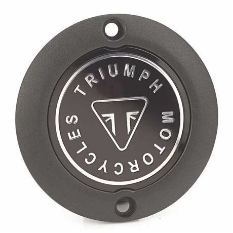BLACK BADGED CLUTCH COVER BLACK BADGED CLUTCH COVER