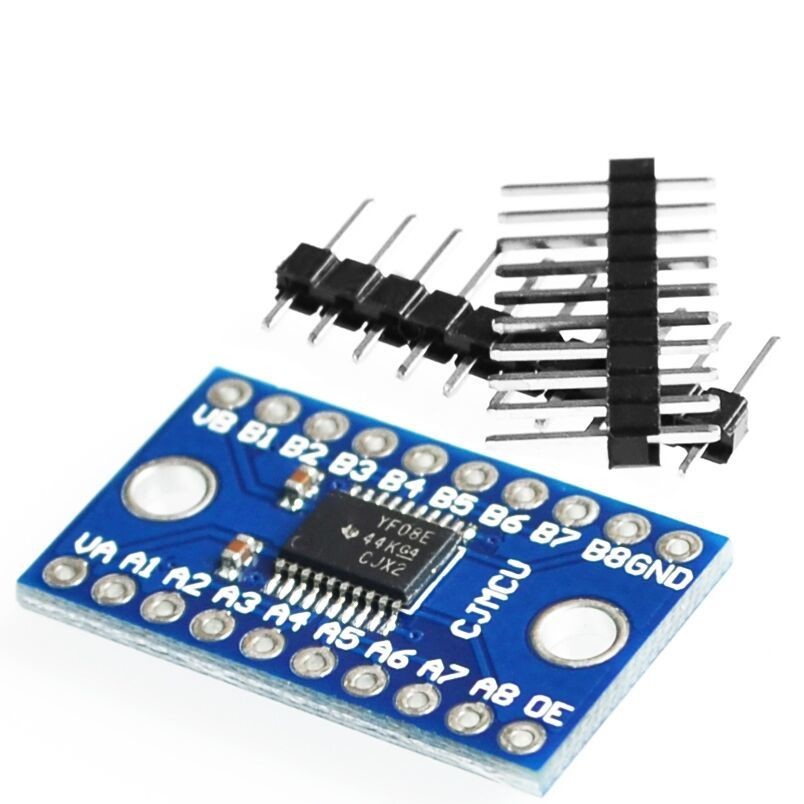 Modul Translator nivel logic I2C IIC bidirectional 8 canale 3.3V 5V TXS0108E Modul Translator nivel logic I2C IIC bidirectional 8 canale 3.3V 5V TXS0108E