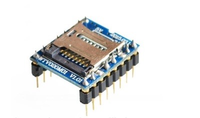 Modul MP3 mini WTV020 card MiniSD Modul MP3 mini WTV020 card MiniSD