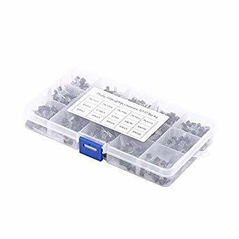 Kit set tranzistori TO-92, 600 bucati, 15 valori Kit set tranzistori TO-92, 600 bucati, 15 valori