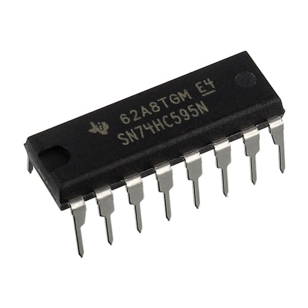 Registru deplasare 8 bit, 74HC595 Registru deplasare 8 bit, 74HC595