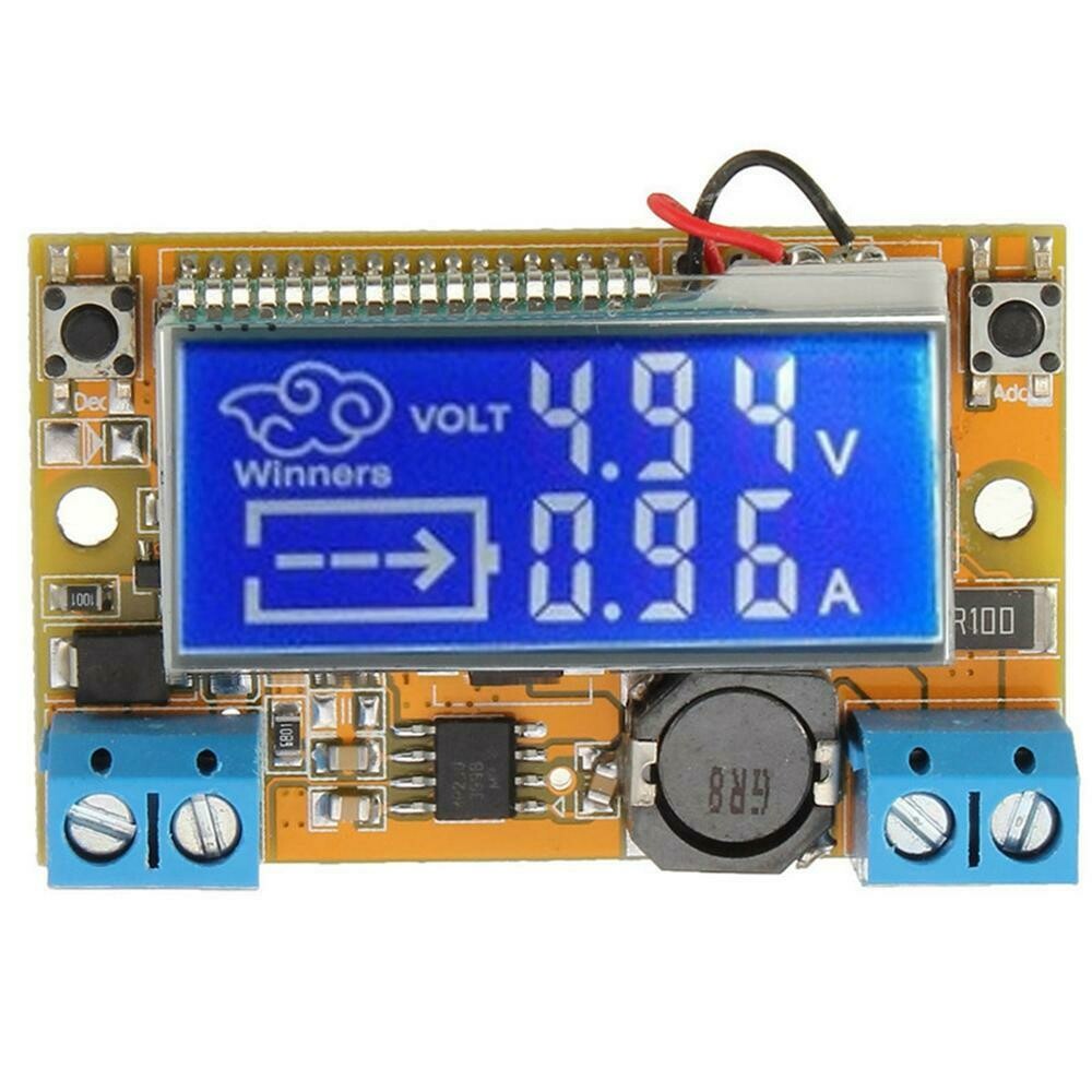 Modul coborator tensiune cu LCD, reglabil 0-16V Modul coborator tensiune cu LCD, reglabil 0-16V
